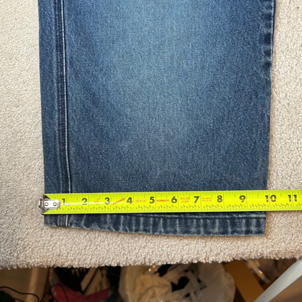 Vintage 90s Marithe Francois Girbaud Jeans Mens 38 Baggy Shuttle‎ Knee Wide Leg - Picture 12 of 13